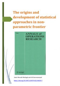 The Origins And Development Of Statistical Approaches / Bootstrapping In Non-Parametric Frontier